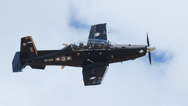 File:Beechcraft T-6 Texan flying by.jpg
