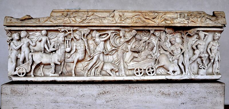 File:Baths of Diocletian Dionysiac sarcophagus.jpg