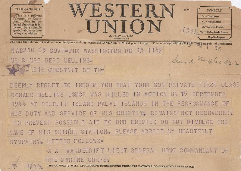 File:Death Notification Telegram, 1944 (8785373348).jpg