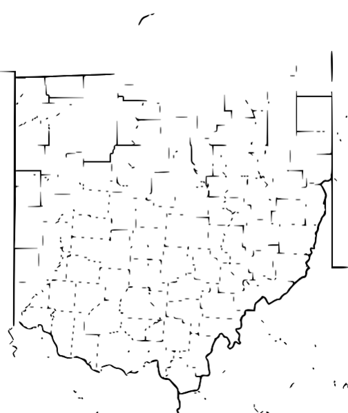 File:USA Ohio relief location map.svg