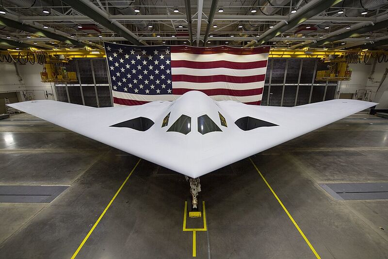 File:B-21 Raider front high.jpg