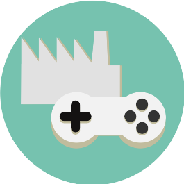 File:Video-Game-Controller-Icon-IDV-green-industry.svg