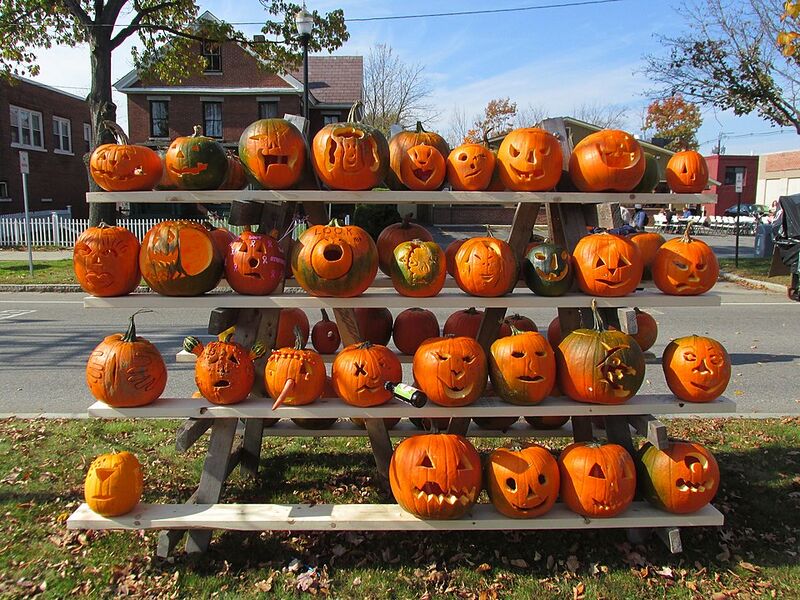File:Rack of pumpkins, Keene NH.jpg