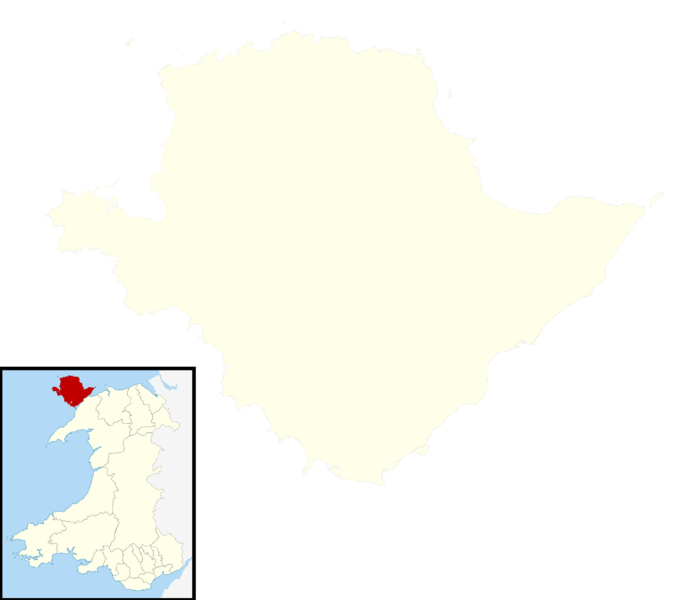 File:Isle of Anglesey UK map.svg