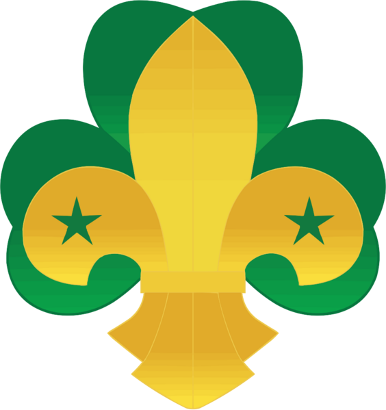 File:WikiProject Scouting fleur-de-lis dark.svg