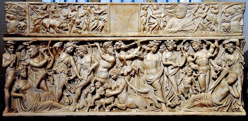 File:Louvre Dionysus-and-Ariadne sarcophagus.jpg